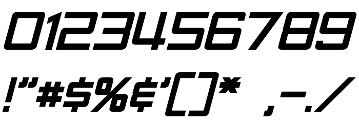LaBeouf Bold Italic Caratteri ALTRI CARATTERI