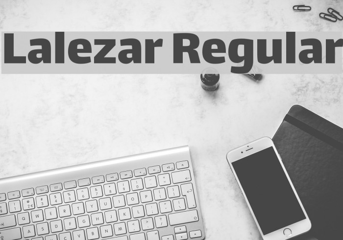 Lalezar Regular Caratteri examples