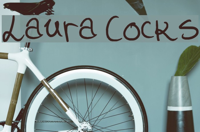 Laura Cocks لخطوط تنزيل examples