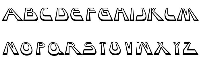 Layaway Font UPPERCASE