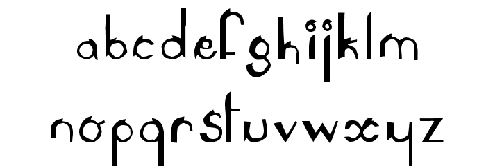 Le Antoine Шрифта ВЕРХНИЙ
