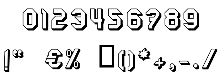 LGFLAGELOGOtresD-Regular Schriftart Anderer Schreiben