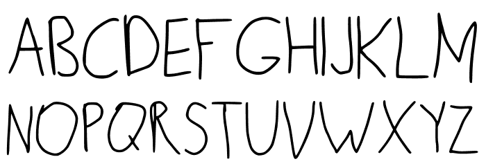Lokka Regular Font Litere mari