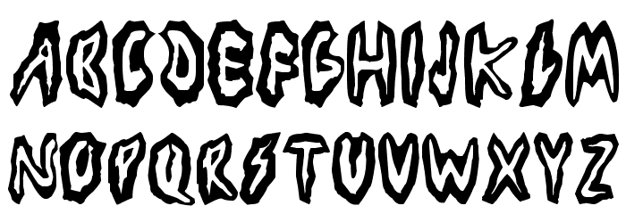 Los Piojos Schriftart Groß