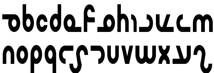 Masterdom Condensed Bold Caratteri MAIUSCOLE