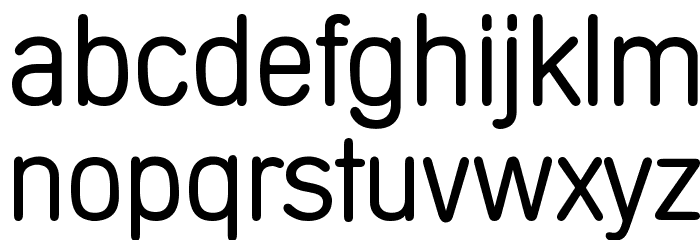 Mercedes Regular Schriftart Kleinbuchstaben