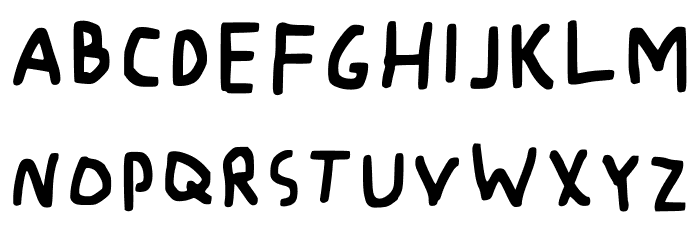 Mg Brush Version 2 Regular Schriftart Groß