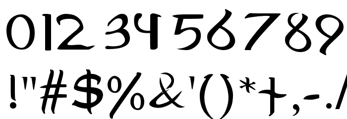 MiddleEarth फ़ॉन्ट अन्य घर का काम