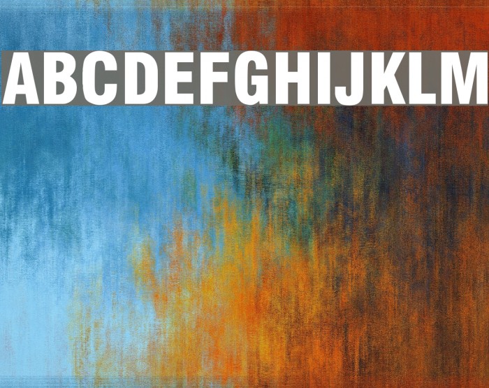 Milford Black Schriftart examples