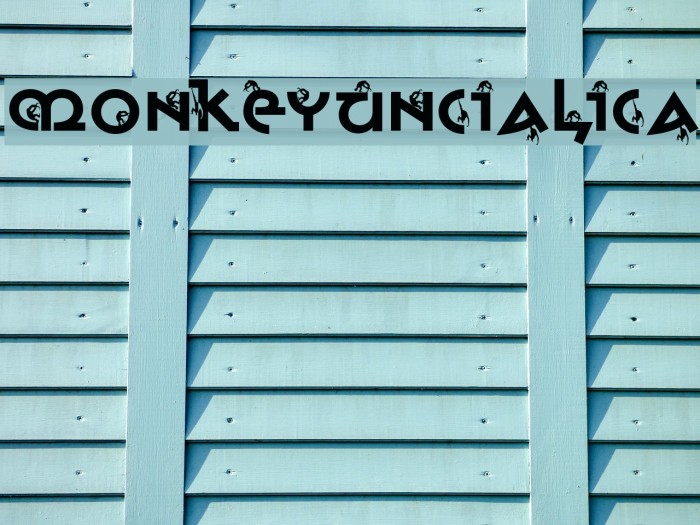 MonkeyUncialica Polices examples