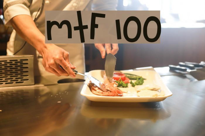 MTF 100 لخطوط تنزيل examples