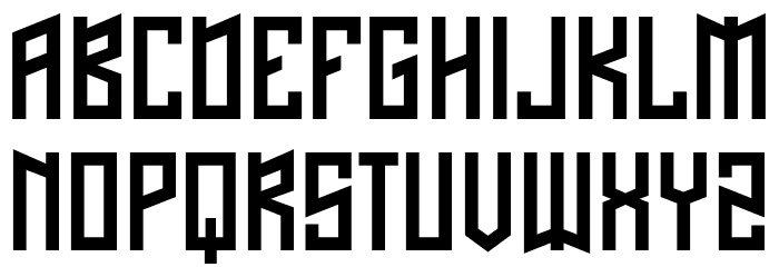 Naftalene-Regular Fonte MAIÚSCULAS
