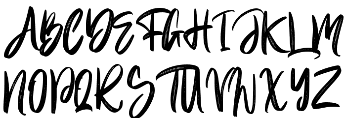 Natural Handwritten - Personal Font Litere mari