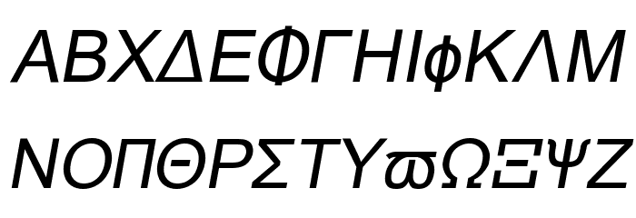 Naxos-Italic Fuentes MAYÚSCULAS