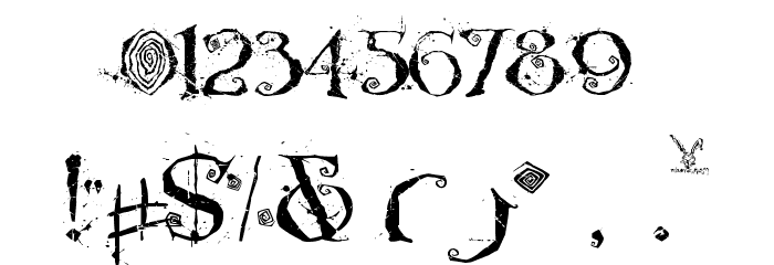 Nemo Nightmares Schriftart Anderer Schreiben
