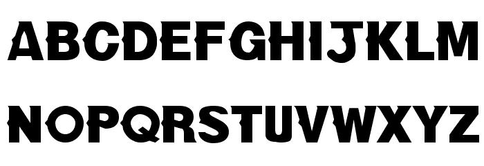 NewBold Bold Schriftart Groß