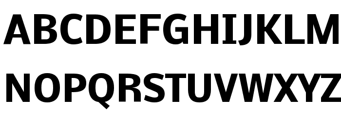 Nobile Bold Font UPPERCASE