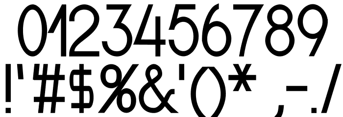 Nordica Classic Light Condensed Fuentes OTROS CHARS