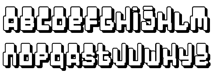 Oddessey 7000 Font UPPERCASE