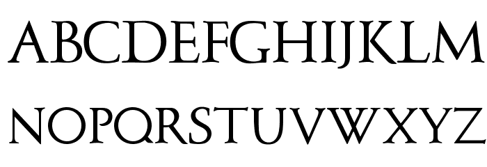 OPTIBriteText-Medium फ़ॉन्ट अपरकेस