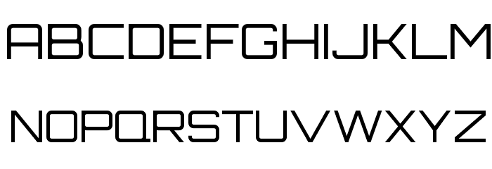 Orbitron Light Font Litere mari