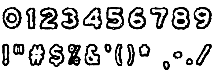Osasto 329 suljettu Font Alte caractere