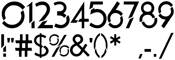 P Funked Font OTHER CHARS