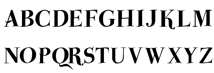 ParmaPetit-HeavySwinging 字体 大写