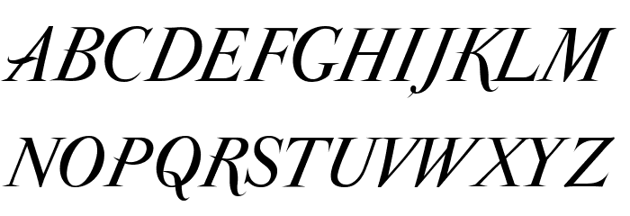 ParmaPetit-Italic Fonte MAIÚSCULAS