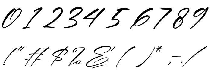 Pattricia Font Alte caractere