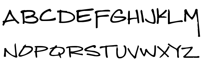 Pea Carmen フォント 大文字