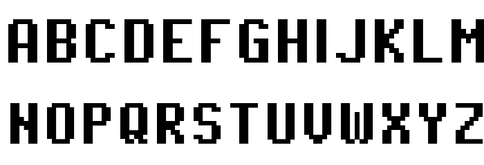 Pixel Operator SC Bold Fuentes MAYÚSCULAS