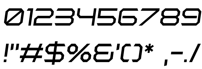 Polentical Neon Italic फ़ॉन्ट अन्य घर का काम
