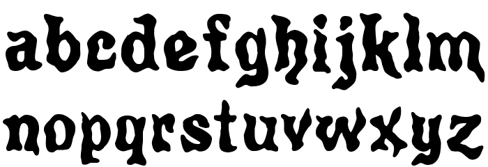 Poultrygeist Fonte MINÚSCULAS