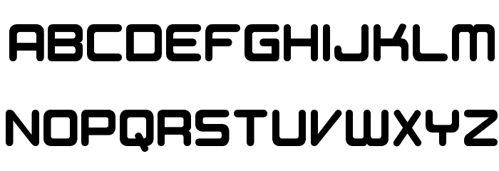 Presario Text Font UPPERCASE
