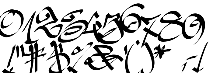 PWGraffiti Fuentes OTROS CHARS