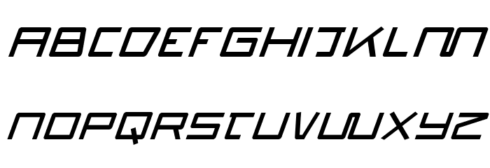 Quasitron Bold Italic Font Litere mari