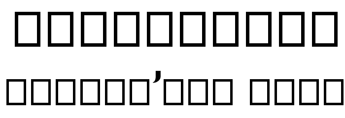 RailwayAlternate フォント その他の文字