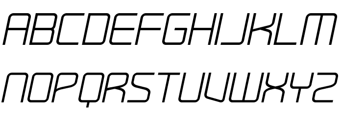RaveParty Oblique Шрифта ВЕРХНИЙ