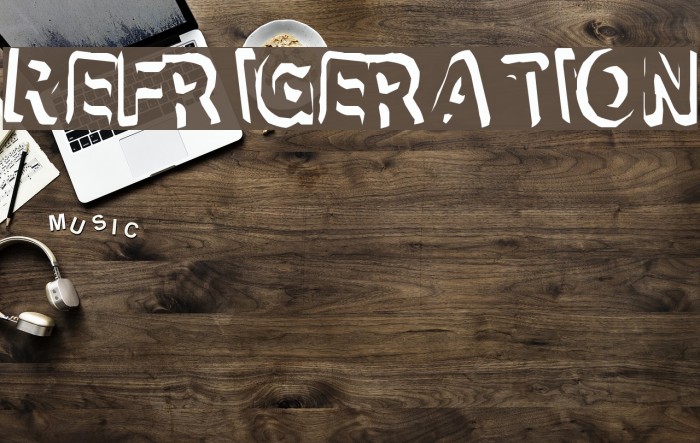 Refrigeration 字体 examples