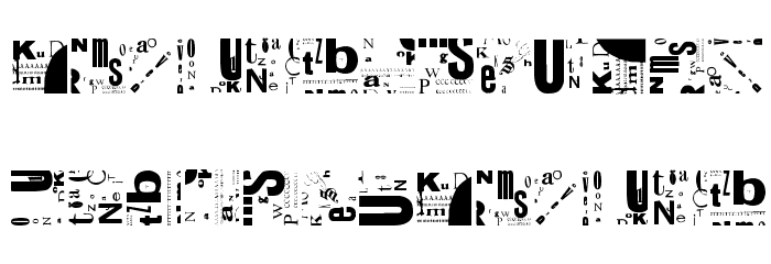 RememberZwartDeStjl Schriftart Groß