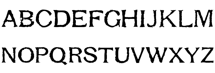 Respess Capitals Medium Font UPPERCASE