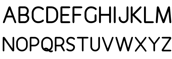 Revofit by Drakoheart - Double フォント 大文字