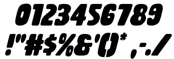 Rubber Boy Condensed Italic لخطوط تنزيل حرف أخرى