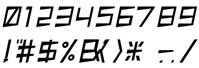 S A100kmh Schriftart Anderer Schreiben