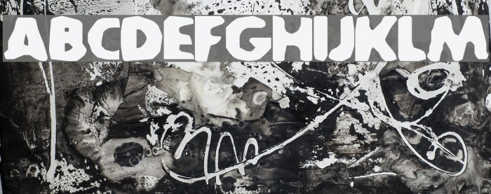 SA-Caustic Schriftart examples
