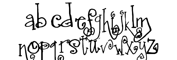 SA_Fussy Font Litere mici