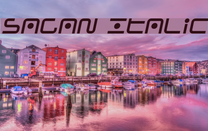 Sagan Italic Шрифта examples