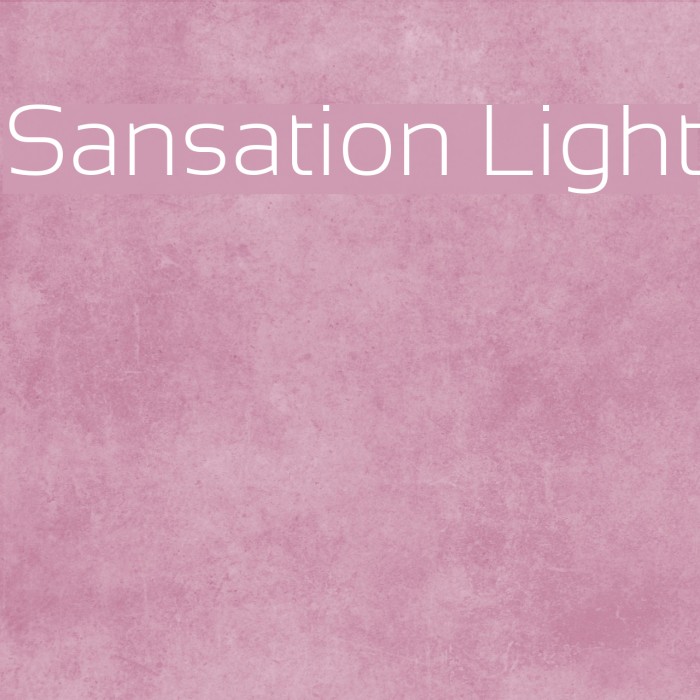 Sansation Light Fuentes examples