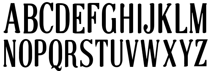Scoglietto Font UPPERCASE